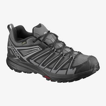 Salomon Férfi X CREST GTX Túracipő Fekete